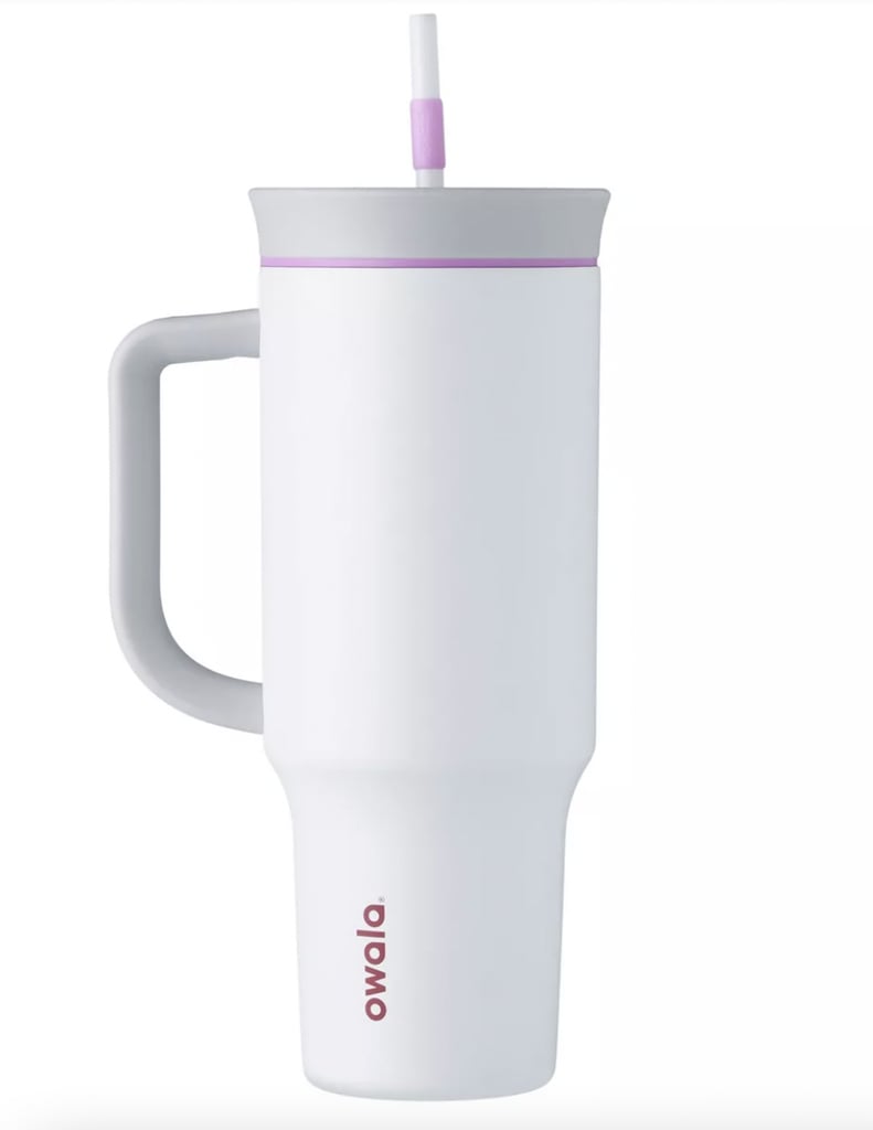 Owala 40 oz Stainless Steel Straw Tumbler in White