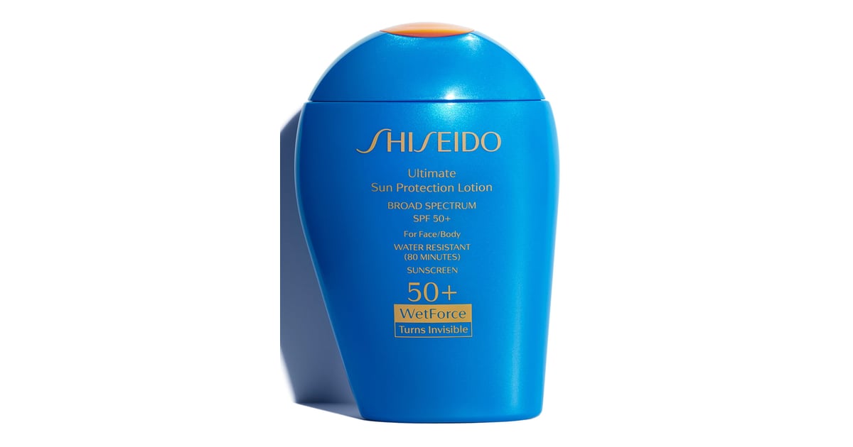 Best Waterproof Sunscreen Shiseido WetForce Ultimate Sun Protection Lotion Broad Spectrum SPF