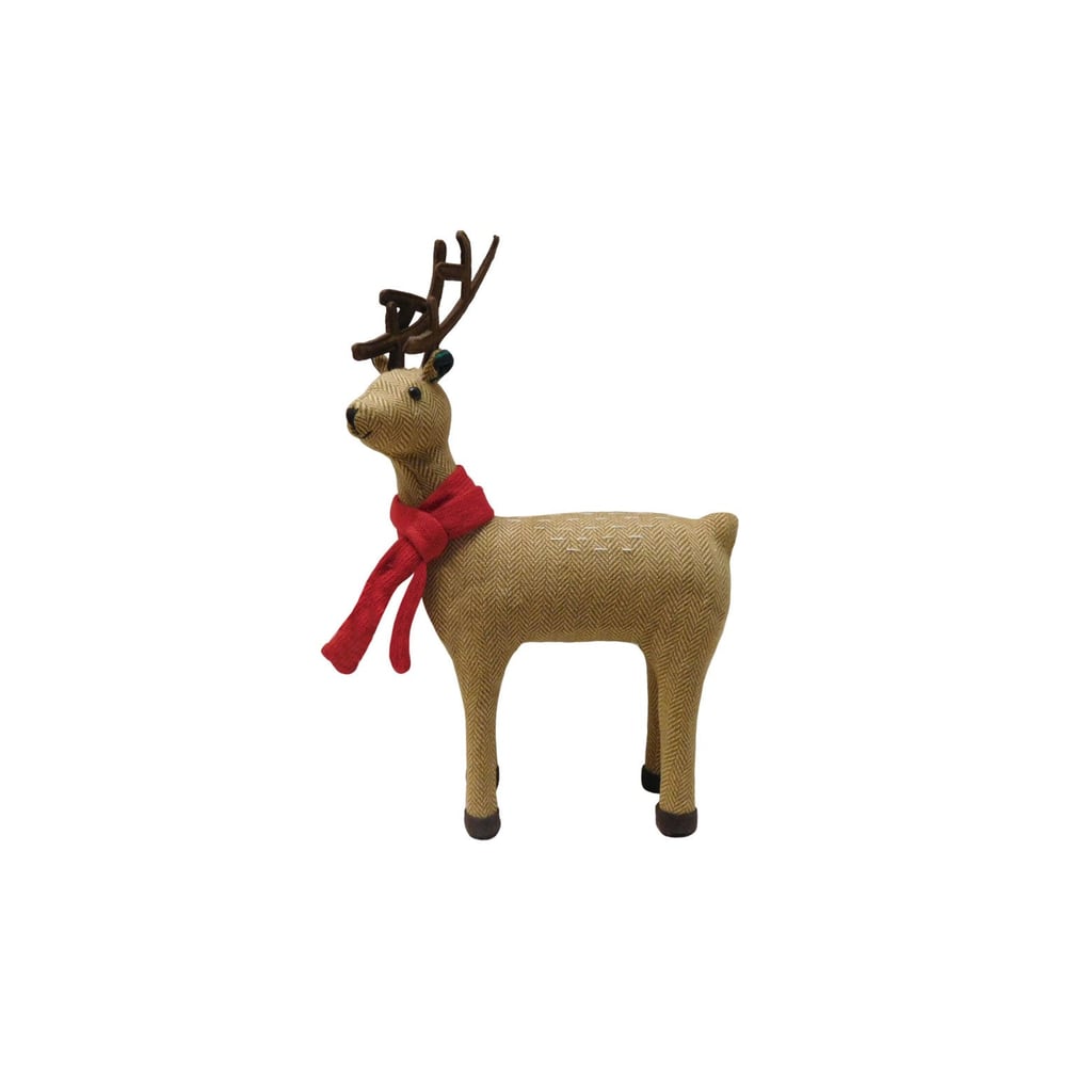 Fabric Reindeer Target Holiday Decor 2017 POPSUGAR Family Photo 23