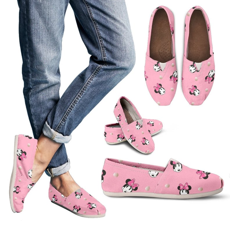 Minnie Mouse-Inspired Pink Mouse Casual Shoes