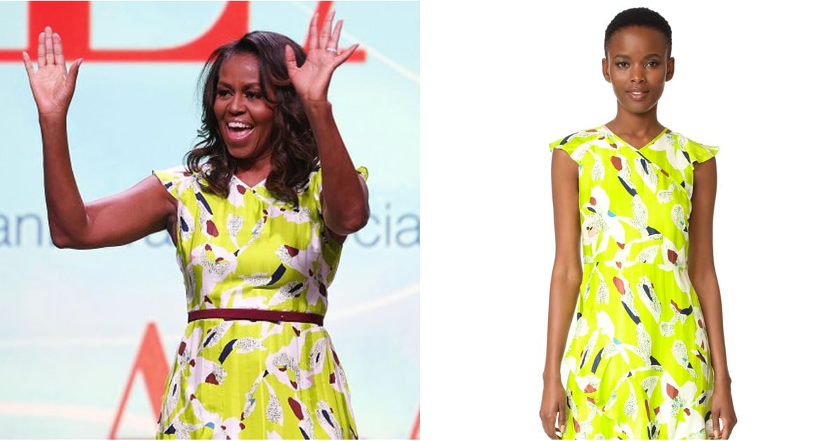 Michelle Obama S Bright Summer Dress Is Practically Commanding