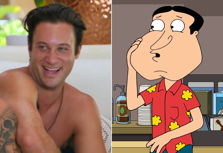 Bryce Looks Like Glenn Quagmire From Family Guy