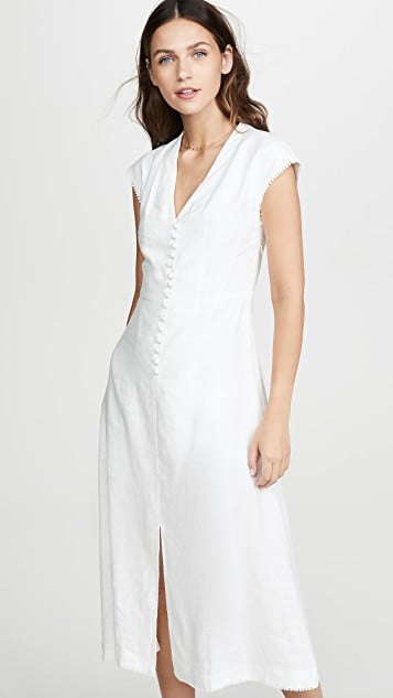 AYR The Flat White Dress | Kate Middleton White Dress at Wimbledon 2019 ...