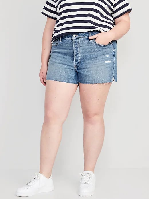 Best High-Waisted Denim Shorts From Old Navy