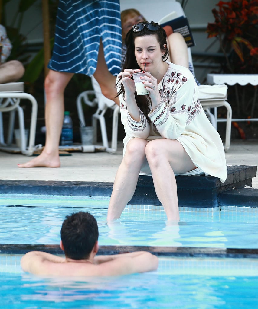 Liv Tyler Celebrating Easter Sunday in Miami Pictures