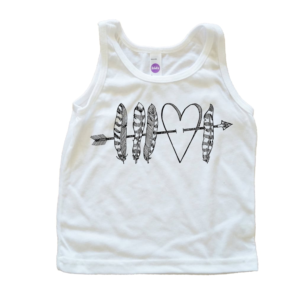 Feathers and Hearts Tank