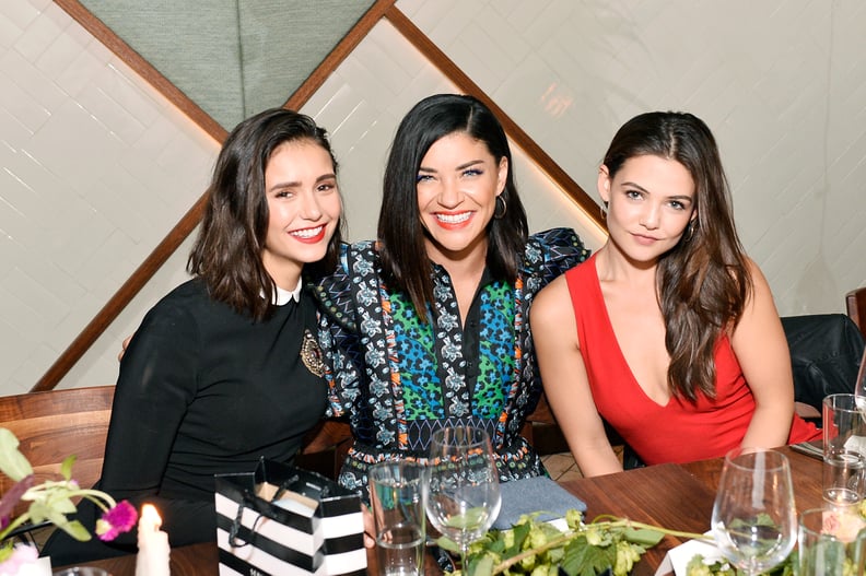 Nina With Jessica Szohr and Danielle Campbell