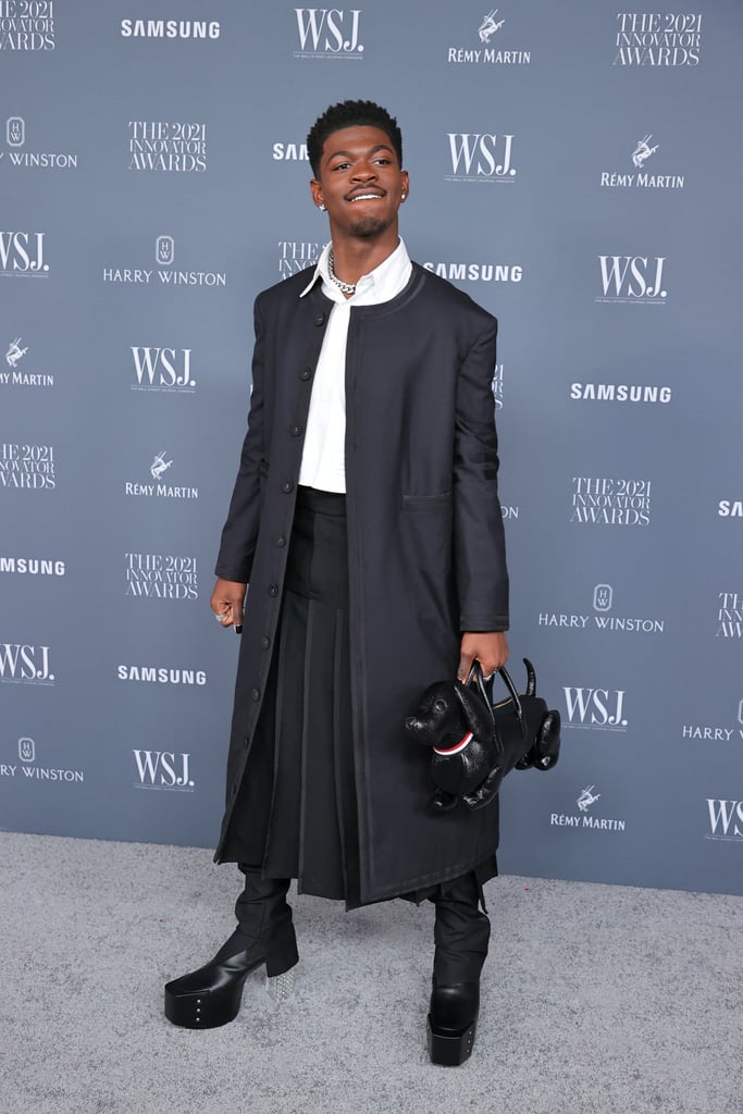 Lil Nas X Carried a Dog Purse to the WSJ Innovator Awards