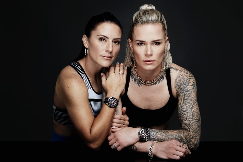 Ashlyn Harris and Ali Krieger