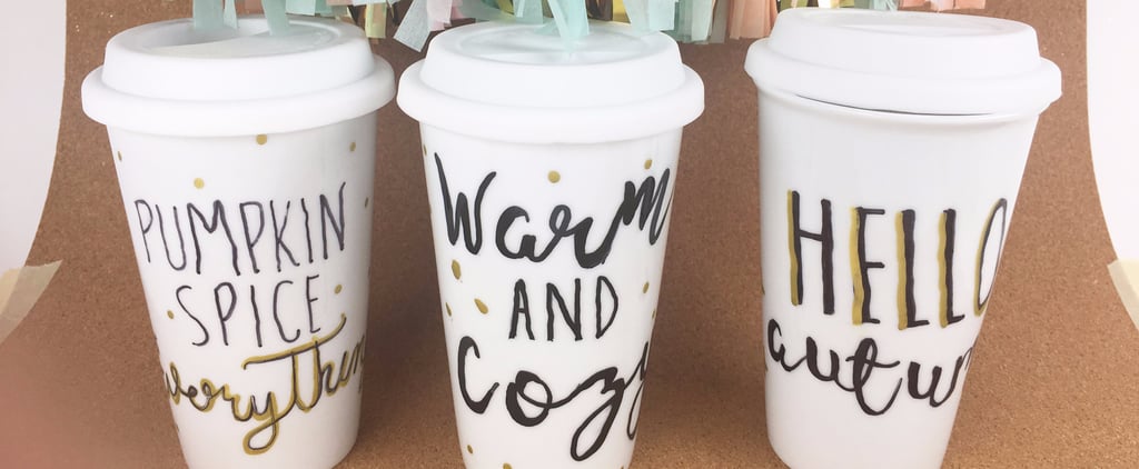 Sharpie Travel Mug DIY