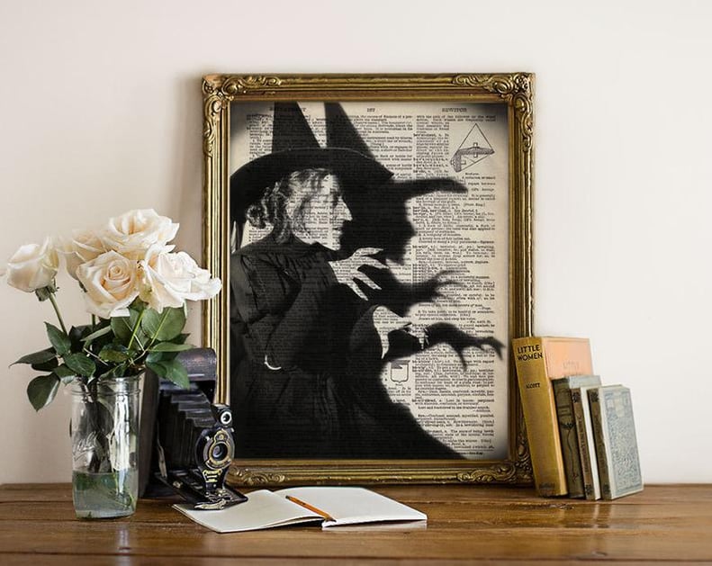 Vintage Wicked Witch Art Print