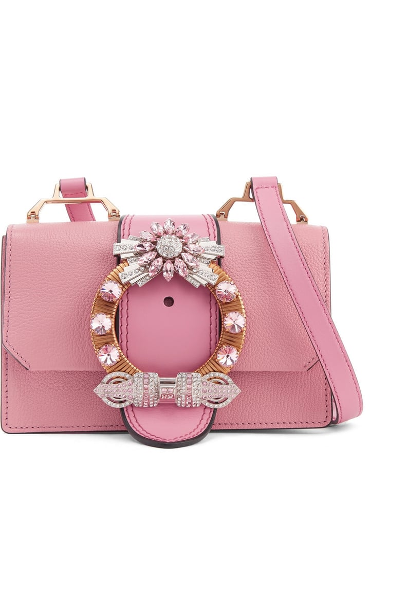 Miu Miu Embellished Shoulder Bag