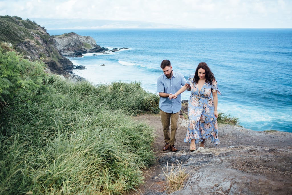 Hawaiian Jungle Engagement Shoot