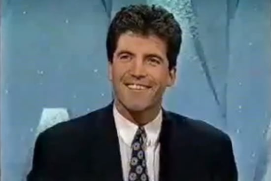 Young Simon Cowell As A Game Show Contestant Popsugar Entertainment