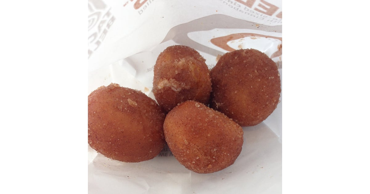 Cinnabon Delights Taco Bell Breakfast Review POPSUGAR Food Photo 13