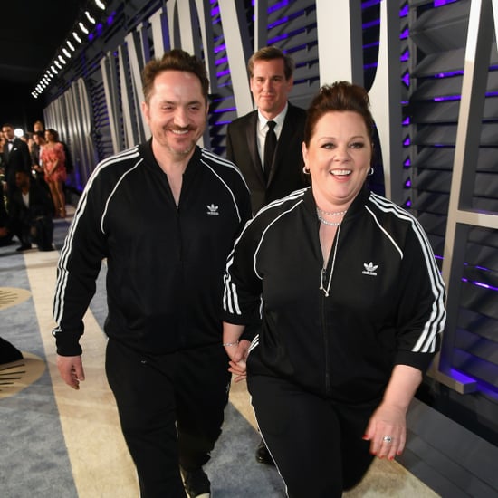 Melissa McCarthy Adidas Tracksuit at Oscars Afterparty 2019