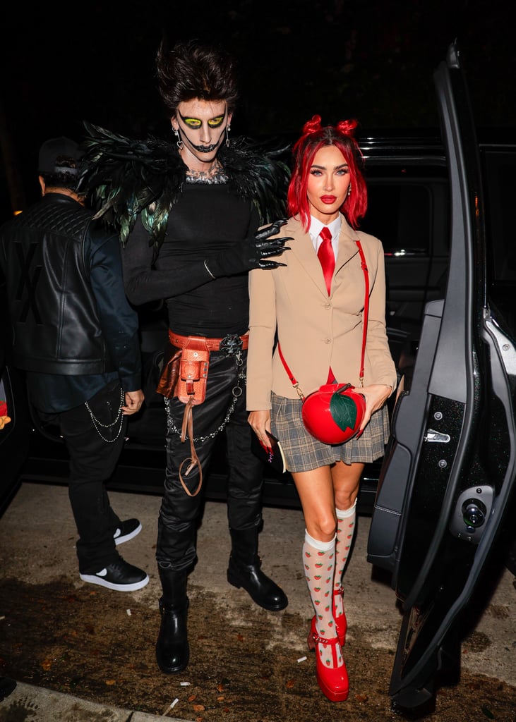 Machine Gun Kelly and Megan Fox as "Death Note" Characters