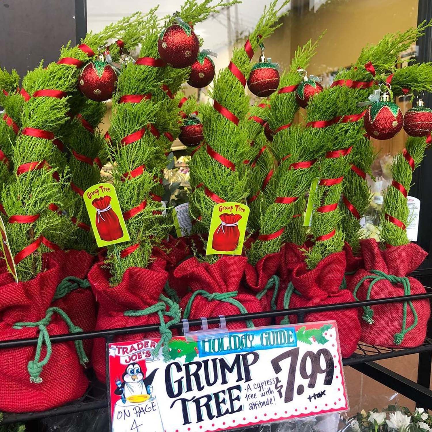 Trader Joes Grinch Christmas Tree Best Decorations