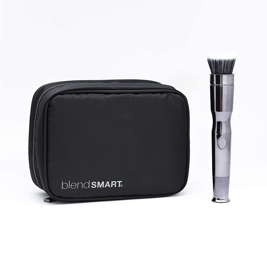 blendSMART2 Metallic Shimmer Rotating Makeup Brush Starter Set + Cosmetic Bag