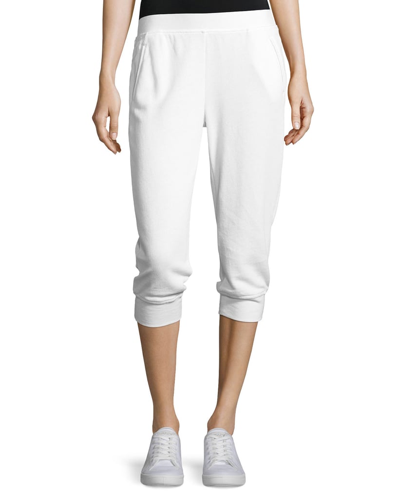 capri sweatpants with pockets