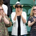 Meghan Markle Takes a Break From Mom Duty to Cheer on Serena Williams at Wimbledon