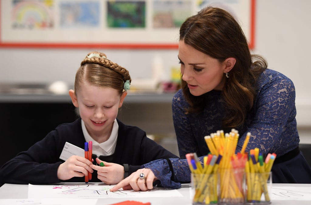 Kate Middleton at Place2B Headquarters in London 2018