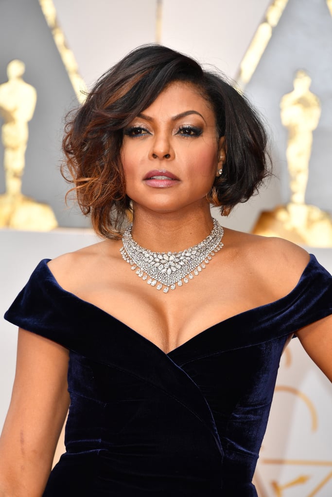 Taraji P. Henson's Hair and Makeup at the 2017 Oscars