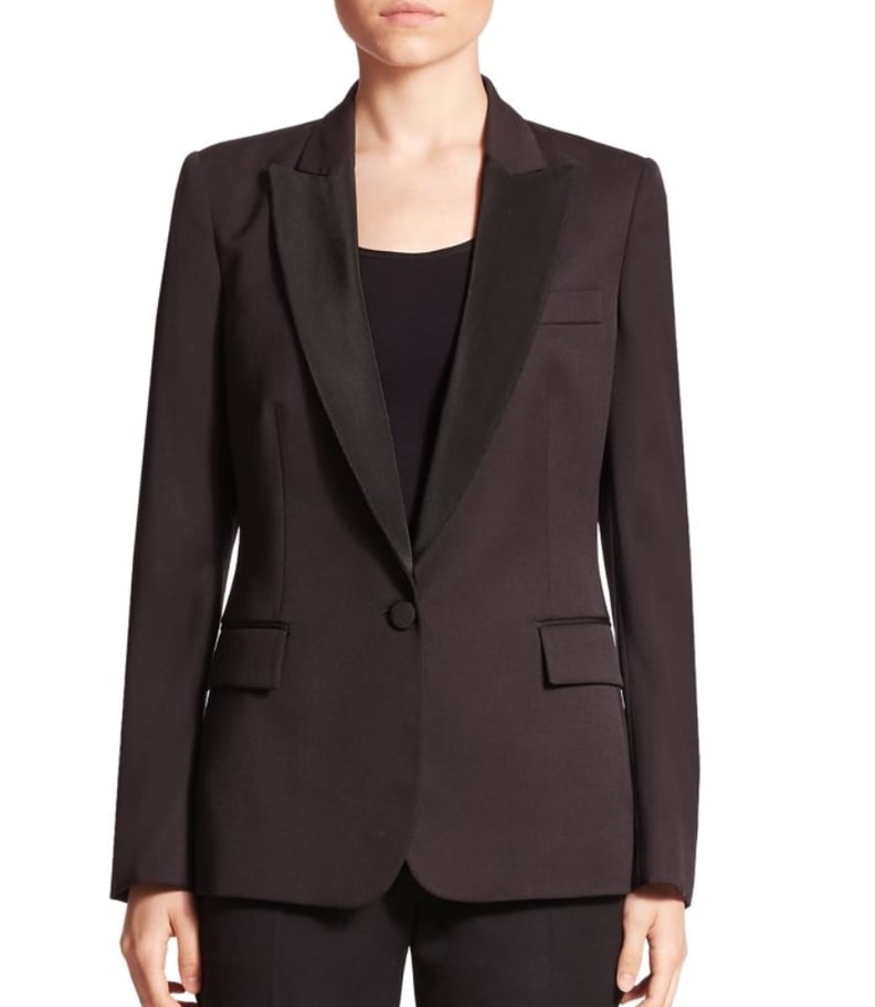 Stella McCartney Ingrid Wool Tuxedo Blazer