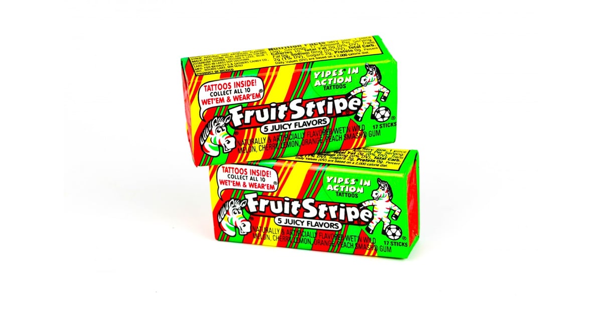 Fruit Stripe Gum 90s Girls Popsugar Love And Sex Photo 270 0631