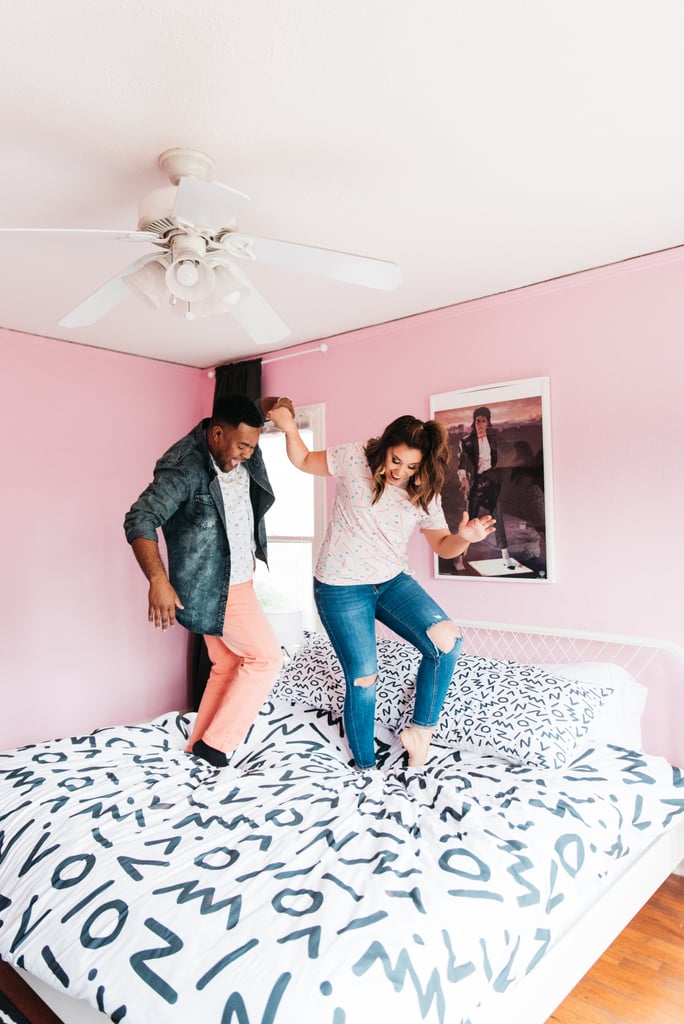 Retro '80s and '90s Engagement Shoot