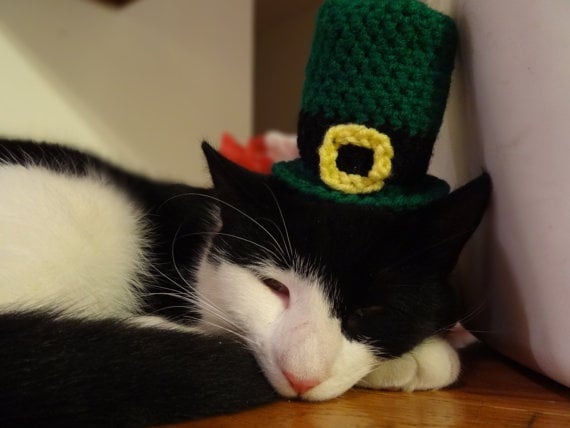 handmade leprechaun top hat
