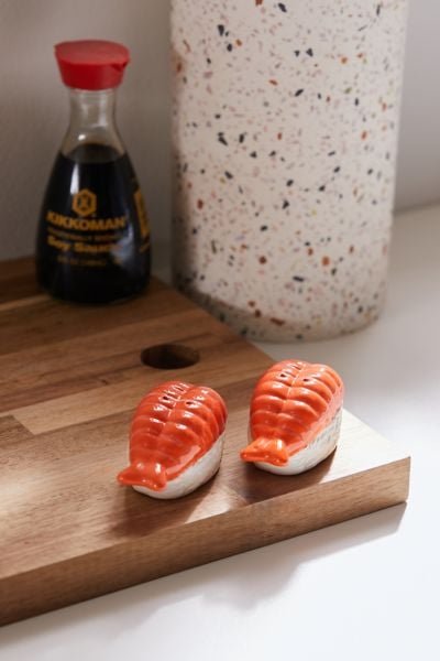 Sushi Shaped Salt and Pepper Shaker Set