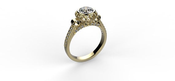 Cinderella's carriage ring
