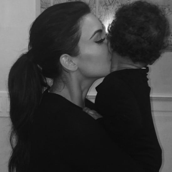 Kim Kardashian Kissing North West | Picture