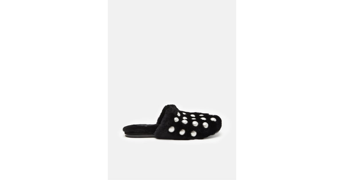 Alexander Wang Slippers | Jennifer Lawrence's Alexander Wang Black ...