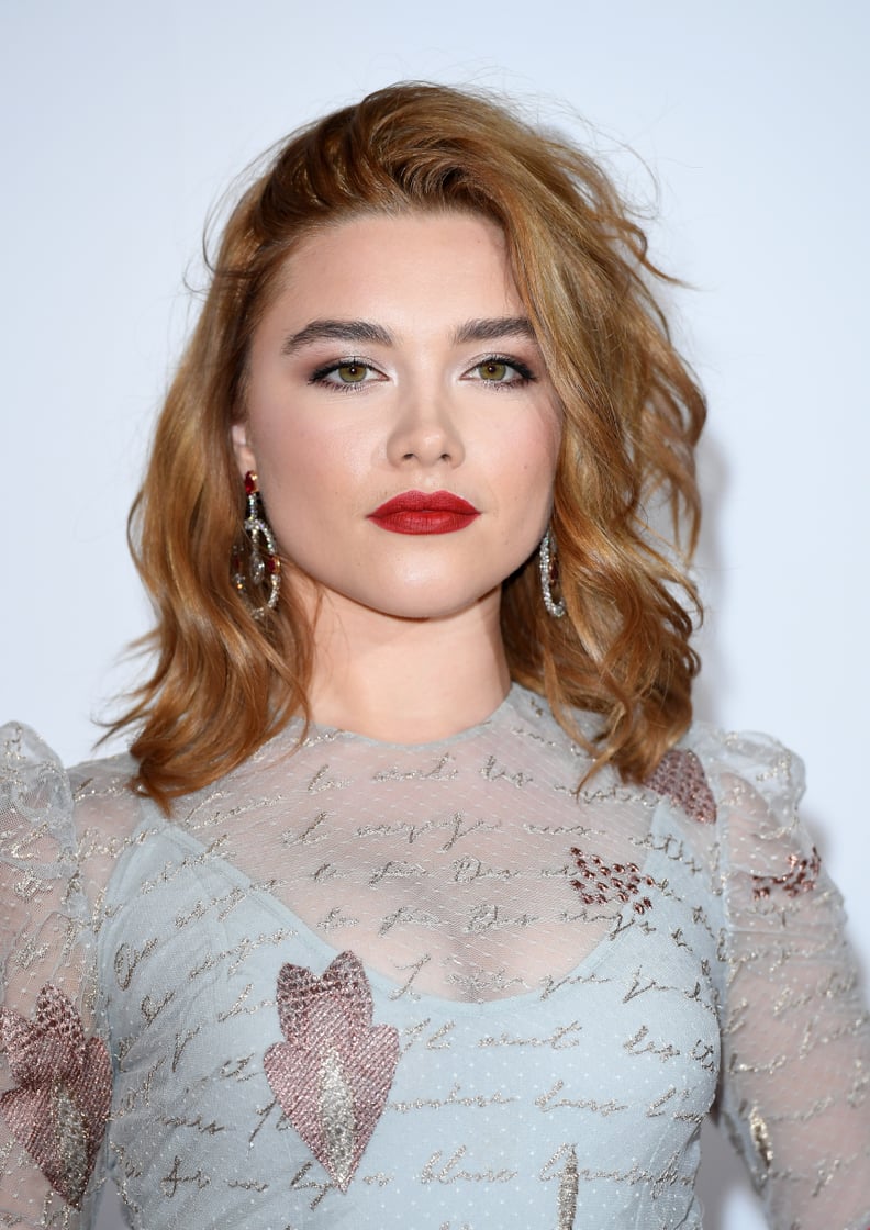 Florence Pugh's Bouncy Curls, 2018