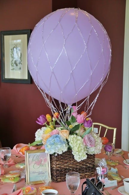 Hot Air Balloon Baby Shower Ideas