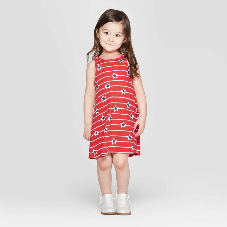 Toddler's Fourth of July A-Line Dress