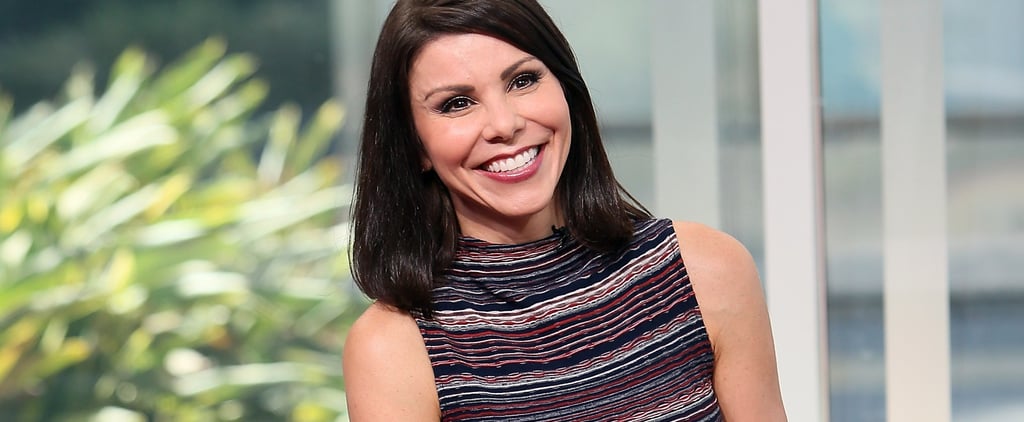 Pictures of Heather Dubrow's Etched Glass Window