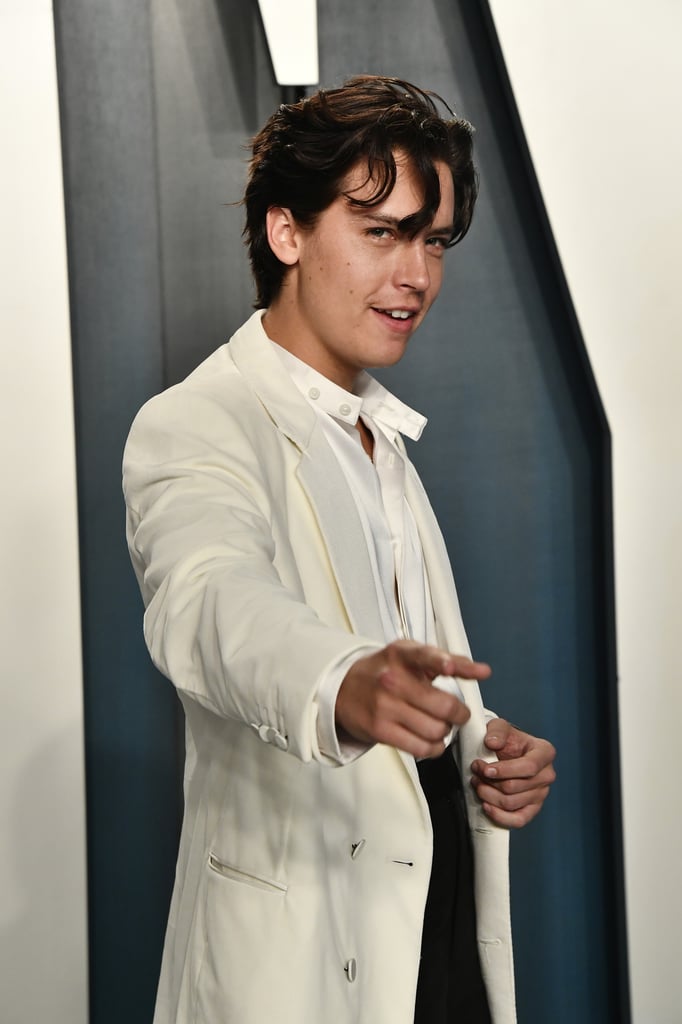 Cole and Dylan Sprouse Suits Vanity Fair Oscars Afterparty