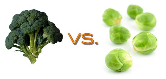 Comparing Brussels Sprouts and Broccoli