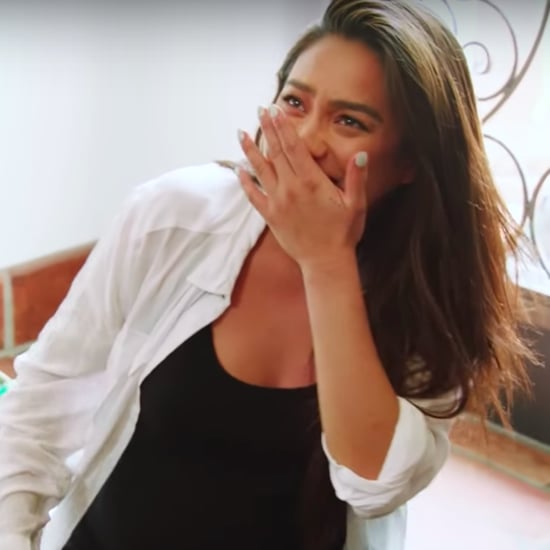 Shay Mitchell Pranks Her Dad With Fake Labour | Video