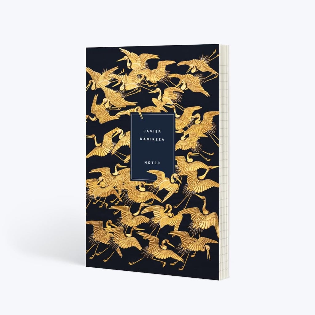 Papier Gold Crane Notebook