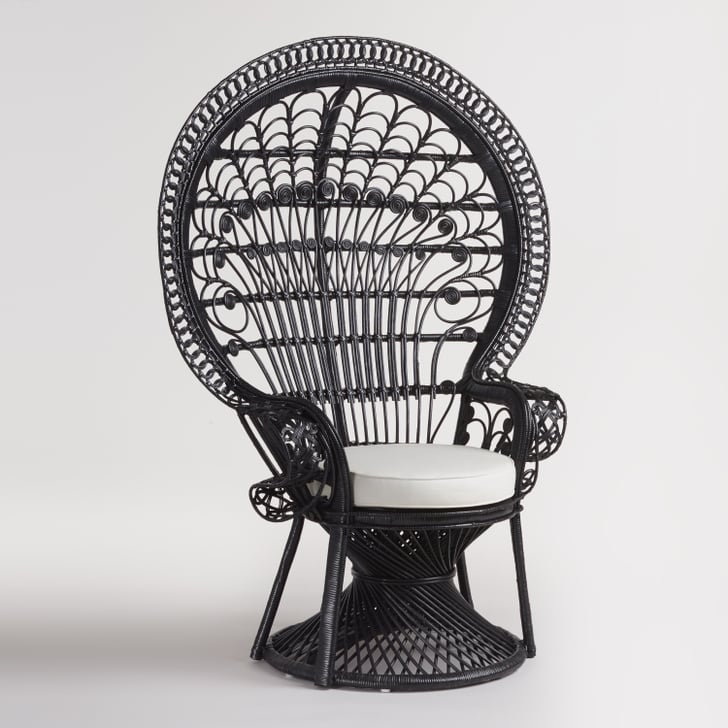Black Peacock Chair (400) Cost Plus World Market Fall 2016
