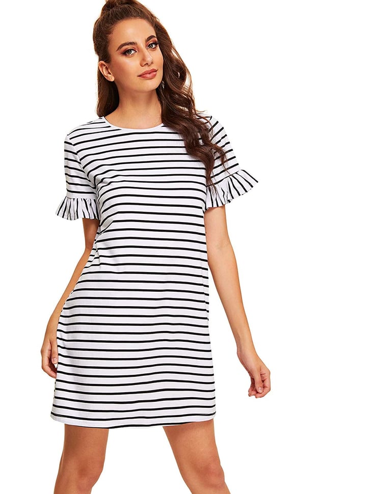 Floerns Striped TShirt Dress Amazon Prime Day 2019 TShirt Dress