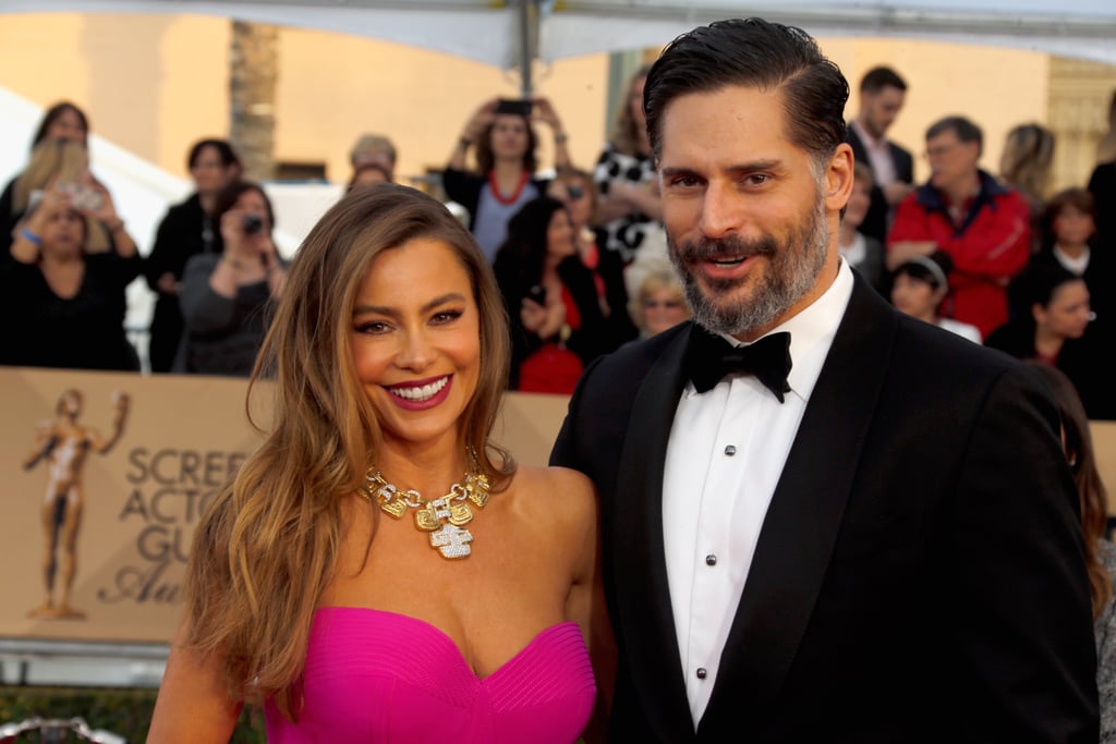 Sofia Vergara and Joe Manganiello's PDA at SAG Awards 2016