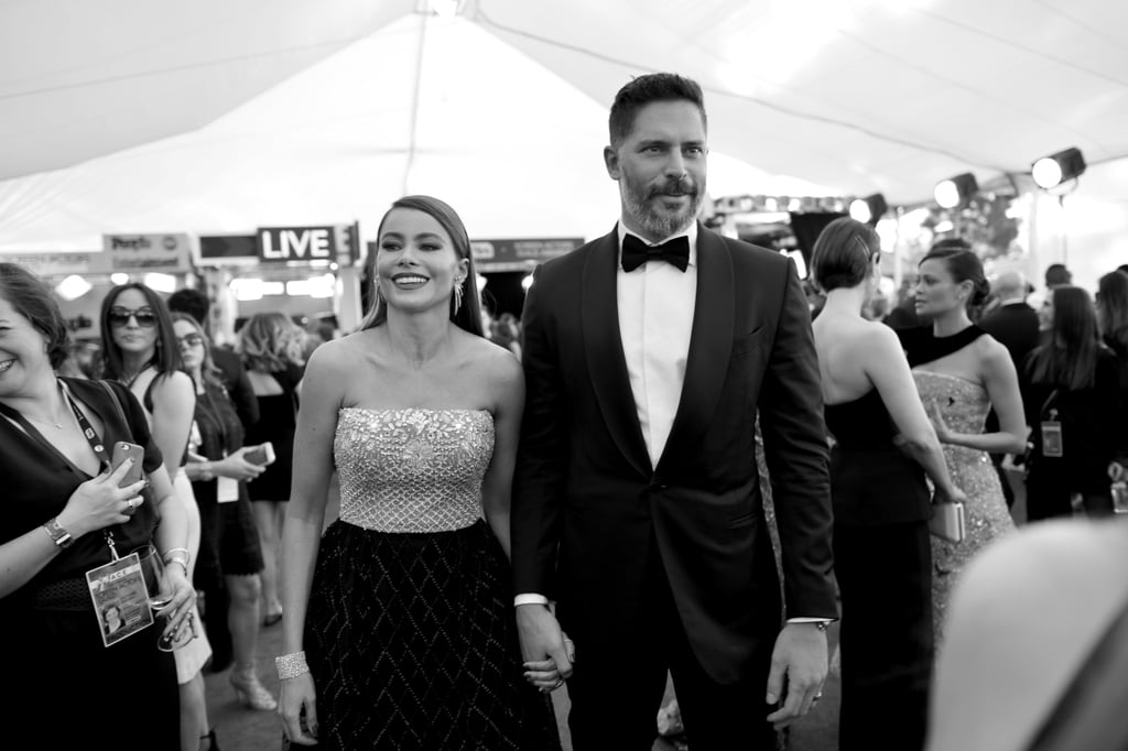 Sofia Vergara and Joe Manganiello at the 2017 SAG Awards