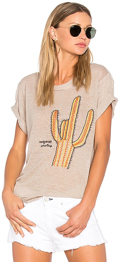 Banner Day Mojave Cactus Tee in Taupe ($150)