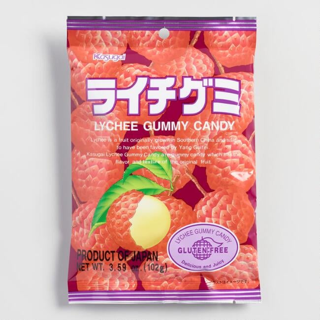 Kasugai Gummy Lychees Best Japanese Candy at Cost Plus World Market