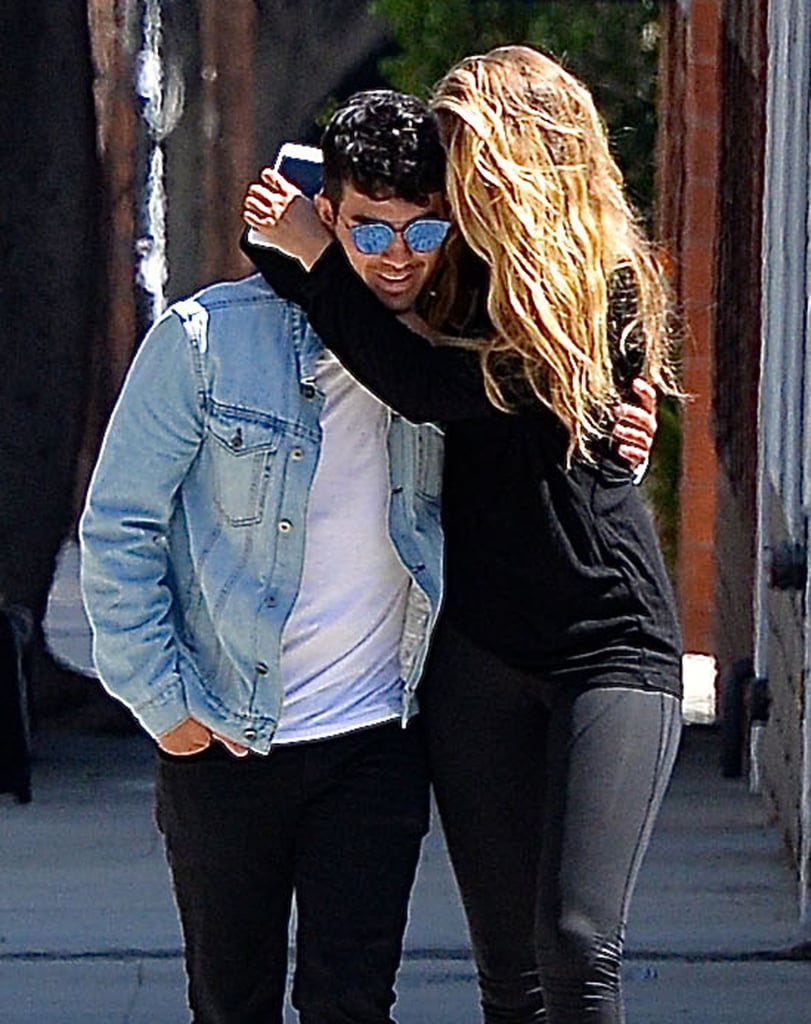 Gigi Hadid and Joe Jonas PDA in LA August 2015